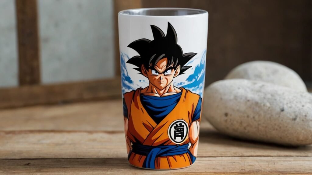 vaso personalizado goku